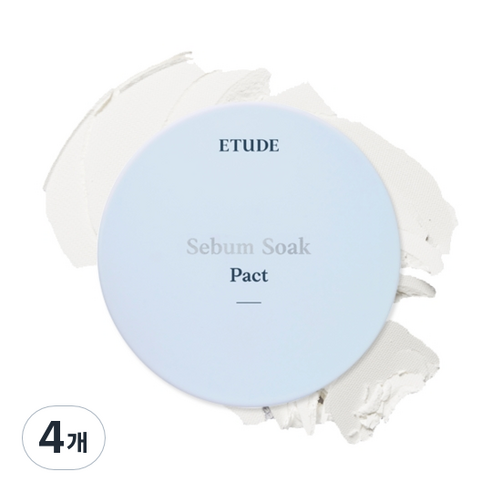 에뛰드 피지쏙 팩트 9.5g, 4개