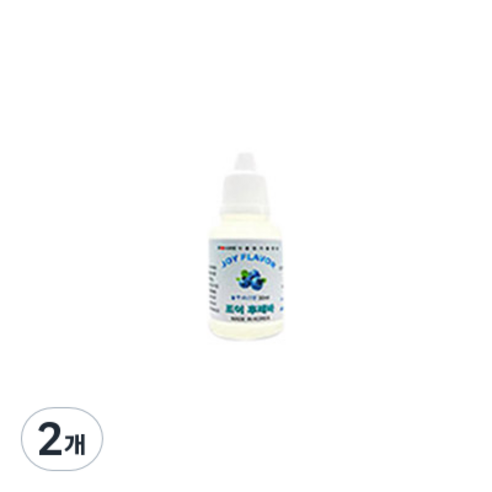 조이라이프 아로마조이 슬라임재료 조이후레바 30ml, 2개, 블루베리