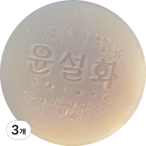 윤설화 비누 봉독, 110g, 3개