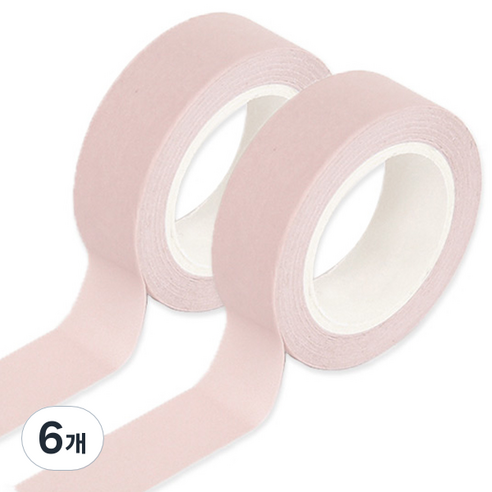 모노라이크 아르떼 마스킹 테이프, 508 Bright, 6개