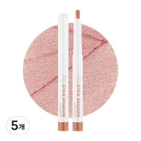 아임미미 아임스틱섀도시머 0.9g, 003 핑크참, 5개