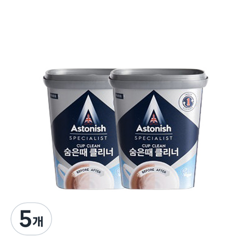 아스토니쉬 NEW 숨은때 클리너, 350g, 5개