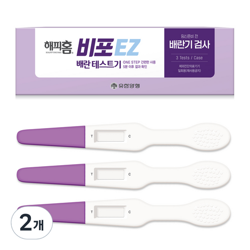 해피홈 비포 EZ 배란테스트기, 2개, 3개입