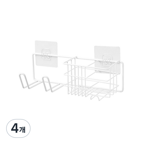 윈프라이스 다용도 드라이기 선반, 화이트, 4개