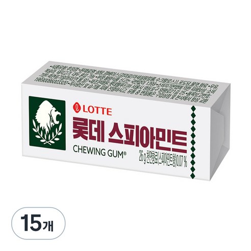 기타 스피아민트 껌 후식 간식, 405g, 2개