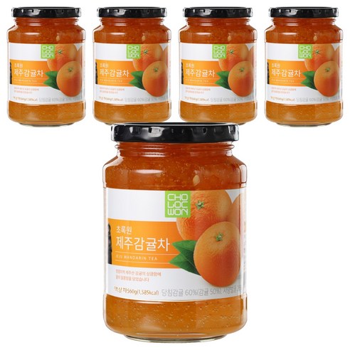 초록원 제주감귤차, 560g, 1개입, 5개