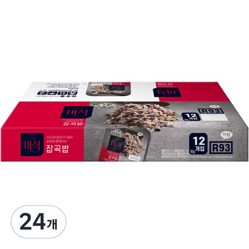 The미식 잡곡밥, 180g, 24개