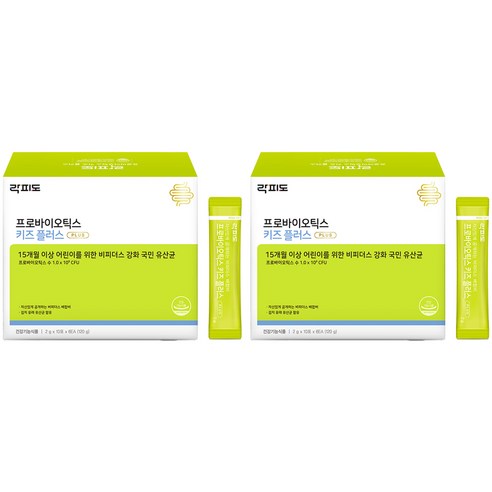 락피도 프로바이오틱스 키즈 플러스 60p