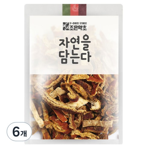 조은약초 귤껍질, 300g, 6개