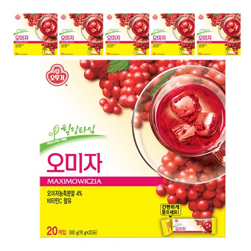 오뚜기 오미자차, 18g, 120개