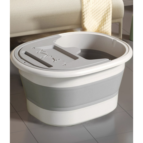 좁은 공간에도 쏙! 접이식 족욕통으로 매일 밤 나만을 위한 휴식을 선물하세요.