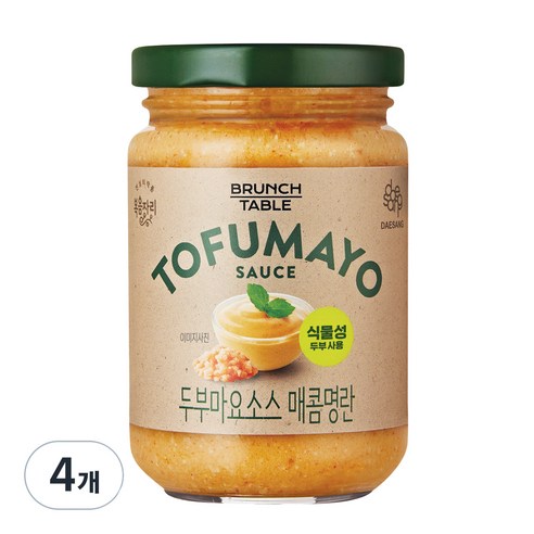 복음자리 매콤 명란마요 포케소스, 4개, 190g