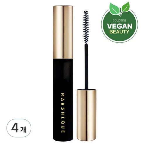 마르시끄 인리치드 속눈썹 영양제 블랙, 7.5ml, 4개