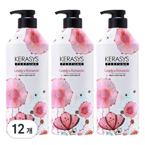 케라시스 퍼퓸 샴푸 러블리 앤 로맨틱향, 980ml, 12개