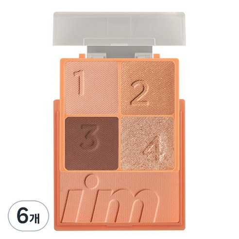 아임미미 멀티 큐브 7.7g, 02헬로피치, 6개