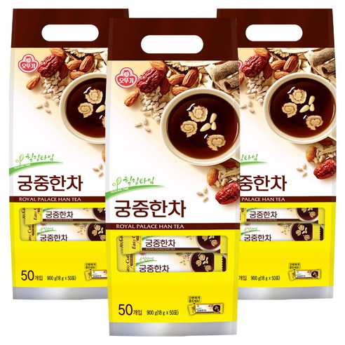 오뚜기 궁중한차, 18g, 50개입, 3개