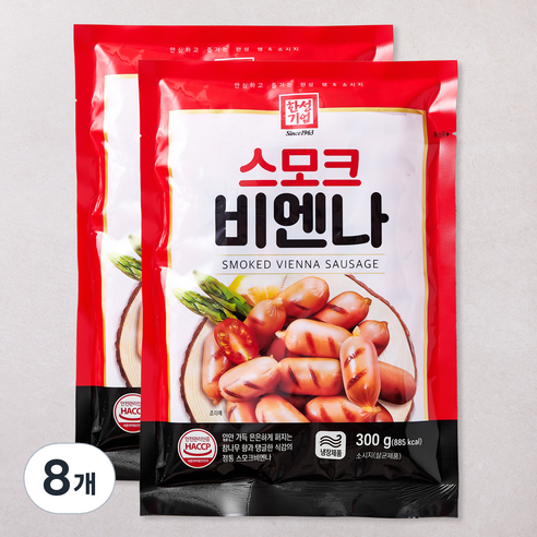 한성기업 스모크 비엔나, 300g, 8개