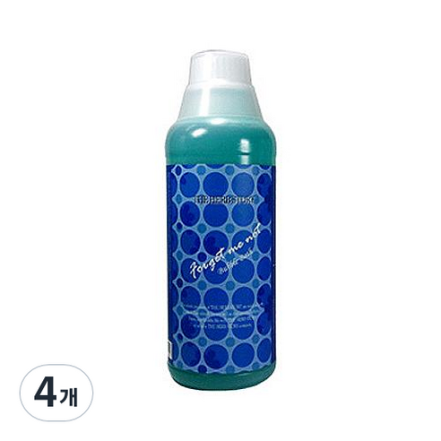 더허브스토리 버블바스 물망초, 4개, 1000ml