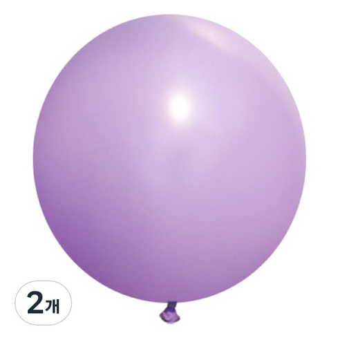 제이벌룬 셈퍼텍스 90cm 대형풍선, 050 라일락, 2개