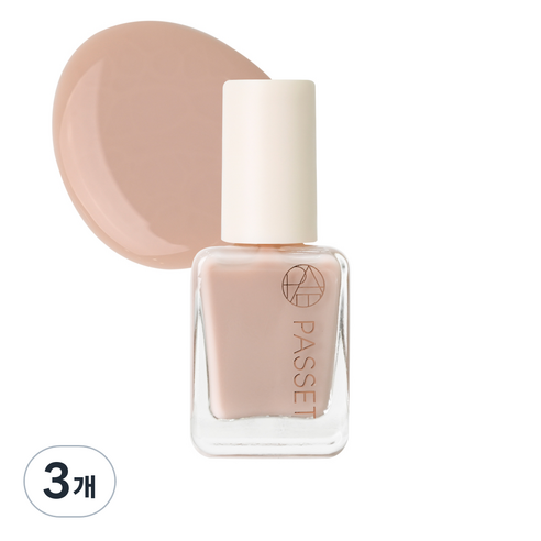 파셋 셀럽 네일컬러 폴리쉬 매니큐어 7ml, 21 오트밀베이지, 3개
