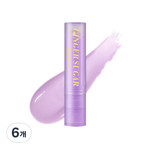 에뛰드 진저슈가 틴트밤, 디어 라일락, 3.2g, 6개