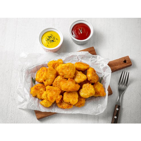 완벽한 치킨 맛의 열정적인 만남