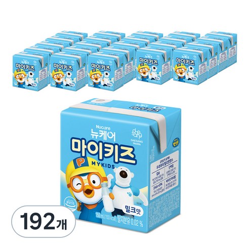 마이키즈 밀크맛, 150ml, 192개