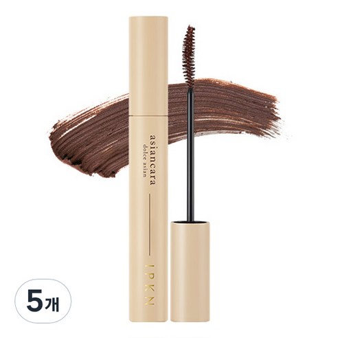 입큰 아시안카라 마스카라 7g, 2호 돌체아시안 로시브라운, 5개