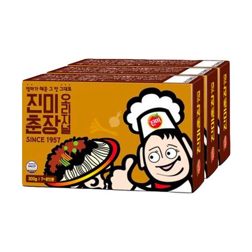 진미식품 진미춘장, 300g, 3개
