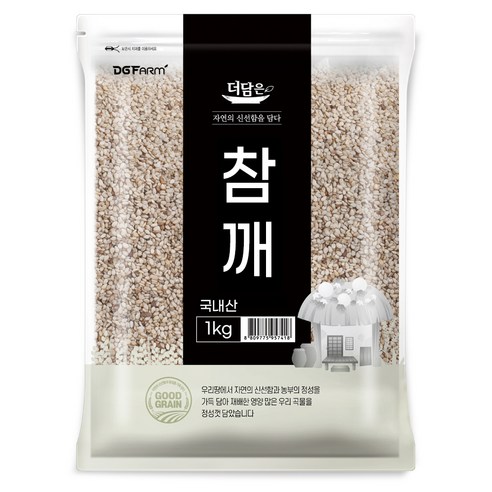 더담은 국산 참깨, 1kg, 1개