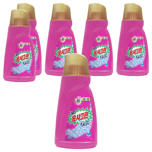 오투액션 액상세제 본품, 1L, 6개