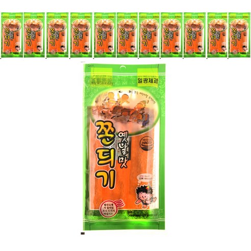 일광제과 옛날맛 쫀듸기, 120g, 12개