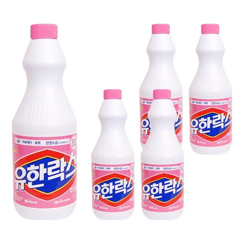 유한락스 후로랄, 1L, 5개