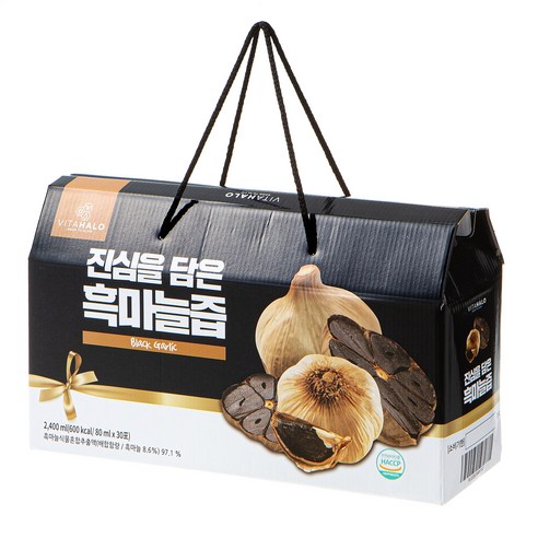 비타할로 진심을 담은 흑마늘즙, 2.4L, 1개