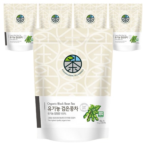 평창다원 유기농 검은콩차, 1.5g, 20개입, 5개