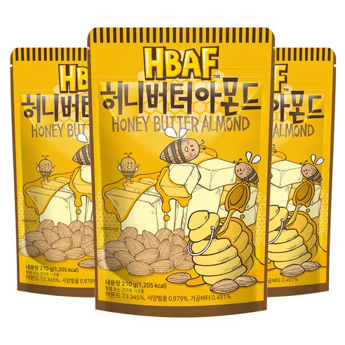 HBAF 허니버터 아몬드