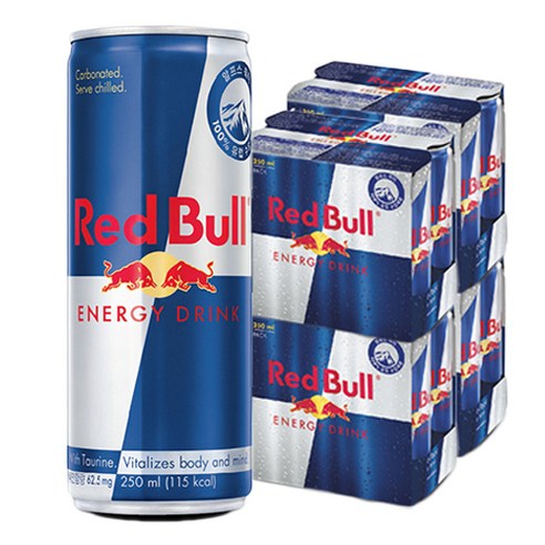 레드불 에너지 드링크, 250ml, 24개