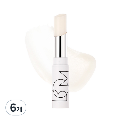 비오엠 듀이 립밤, 01 퓨어바닐라, 4.5g, 6개