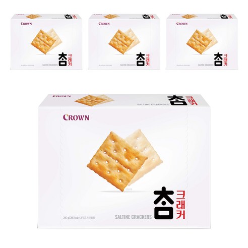 크라운 참크래커, 280g, 4개