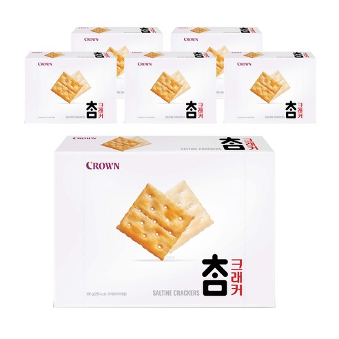크라운 참크래커, 280g, 6개