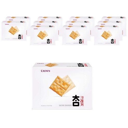 크라운 참크래커, 280g, 12개