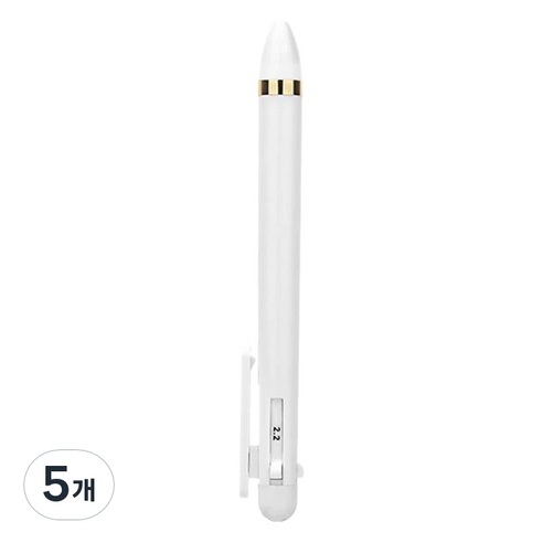 카카스 4way 멀티 도트펜 네일아트 도구 KN-B3082, 5개, 화이트