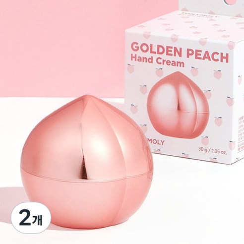 토니모리 골든 피치 핸드크림 복숭아향, 30g, 2개