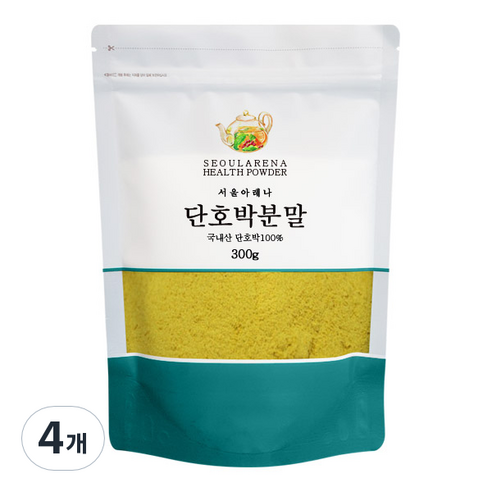 서울아레나 국내산 단호박 분말, 4개, 300g