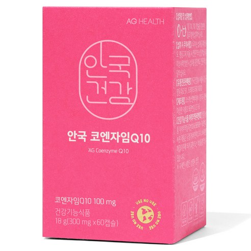 안국건강 코엔자임Q10, 1개, 18g