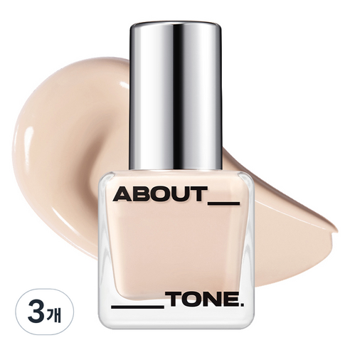 어바웃톤 스킨 레이어 핏 파운데이션 30ml, 아이보리, 3개