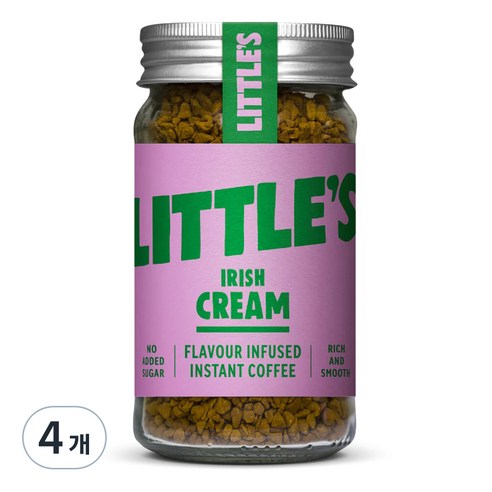 리틀스 아이리쉬 크림 향커피, 50g, 1개입, 4개
