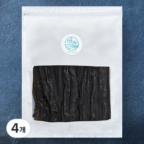 해쁨 청정바다 완도다시마, 4개, 200g