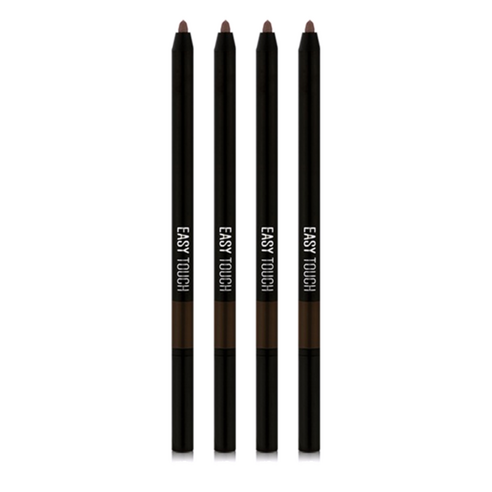 토니모리 이지터치 워터프루프 아이브로우 0.5g, 2호 블랙브라운, 4개