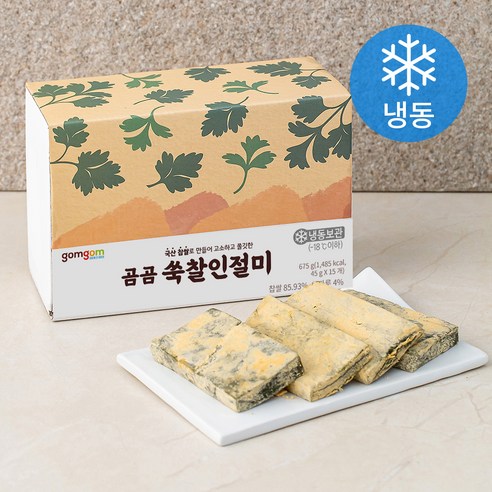 곰곰 쑥찰인절미 (냉동), 675g, 1개